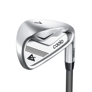 COOLO Single Graphite Golf Irons 7 for Golfer Slower Swing Speeds, Reduced Strain on The Old Elbows And Wrists, Help Shots Go Farther, Men & Women Right Handed