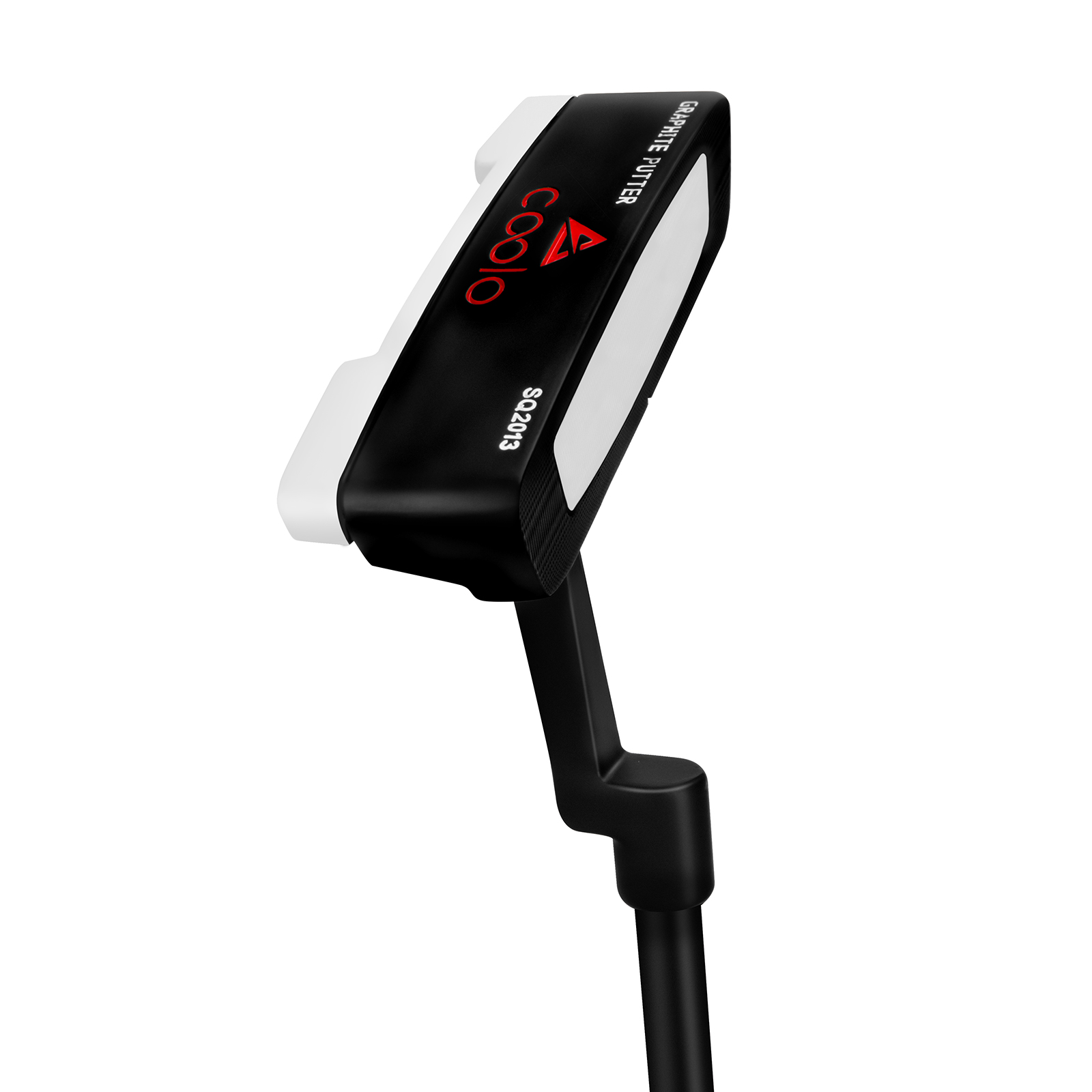COOLO Graphite Golf Putter for Arc Putting Stroke, Oversize Pistol Grip&Graphite Shaft, Improve Putting Consistency and Accuracy, 33/34/35 inch, Right Handed.