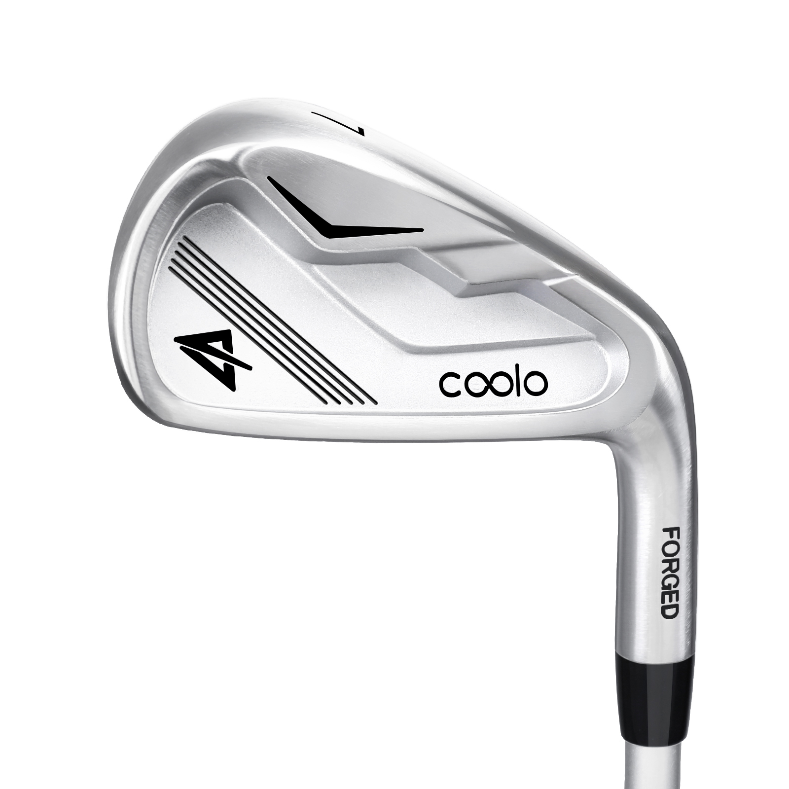 COOLO Single Graphite Golf Irons 7 for Golfer Slower Swing Speeds, Reduced Strain on The Old Elbows And Wrists, Help Shots Go Farther, Men & Women Right Handed